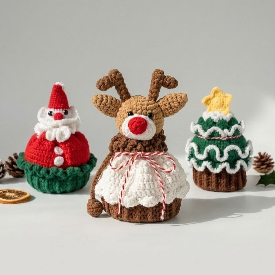 3IN1 CHRISTMAS BAG CROCHET PATTERN