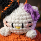 HELLO KITTY PUMPKIN CROCHET PATTERN