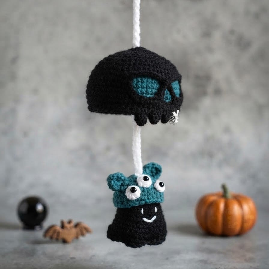 TRIPLE-EYED SPIRIT SKULL CROCHET PATTERN