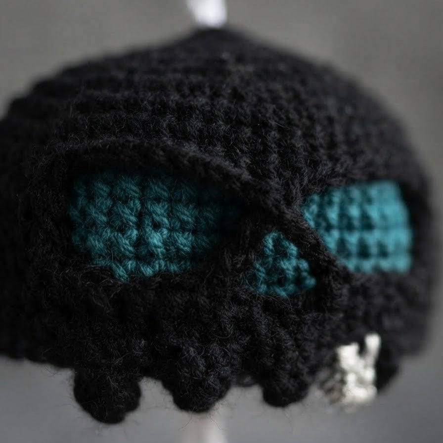 TRIPLE-EYED SPIRIT SKULL CROCHET PATTERN