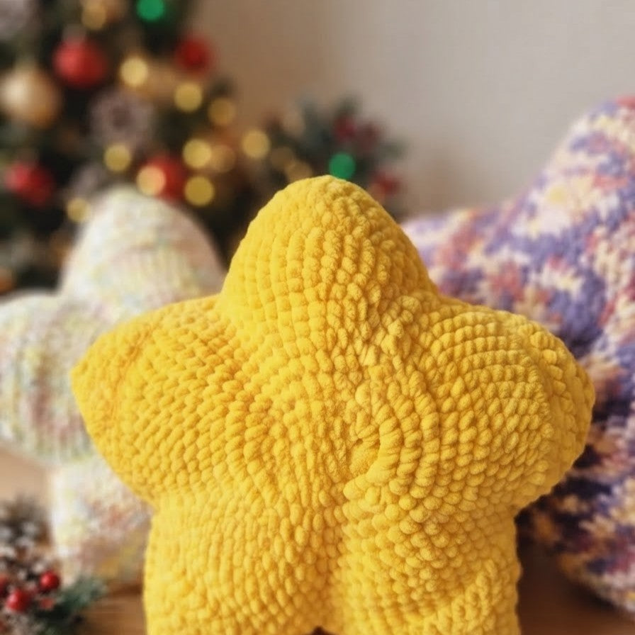 STAR PILLOW CROCHET PATTERN