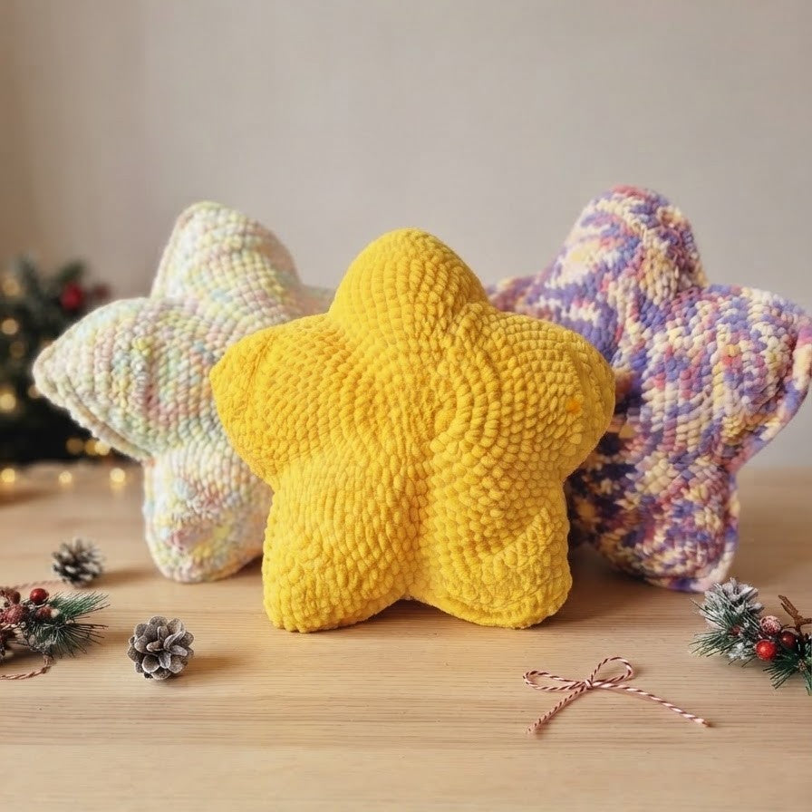 STAR PILLOW CROCHET PATTERN