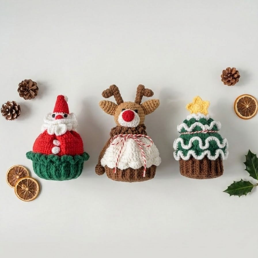 3IN1 CHRISTMAS BAG CROCHET PATTERN