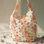 10_MIX COLOR FLOWER BAG CROCHET PATTERN