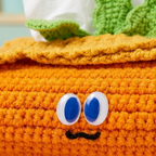 MR. CARROT TISSUE HOLDER CROCHET PATTERN