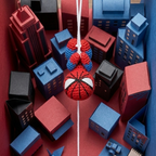 SPIDER MAN KEYCHAIN PATTERN