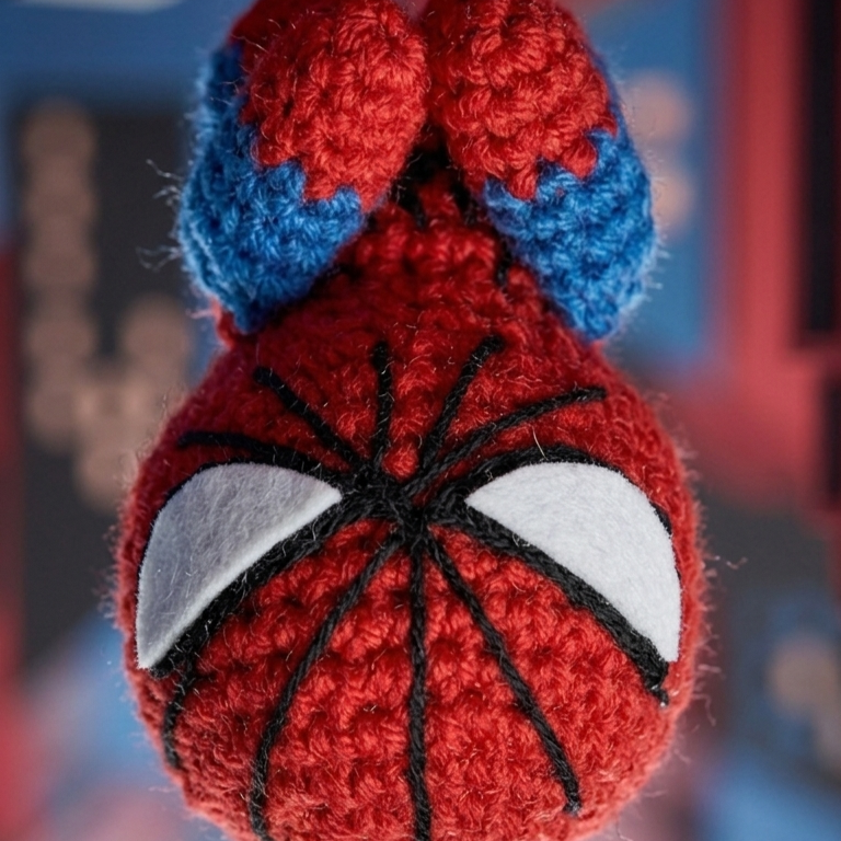 SPIDER MAN KEYCHAIN PATTERN