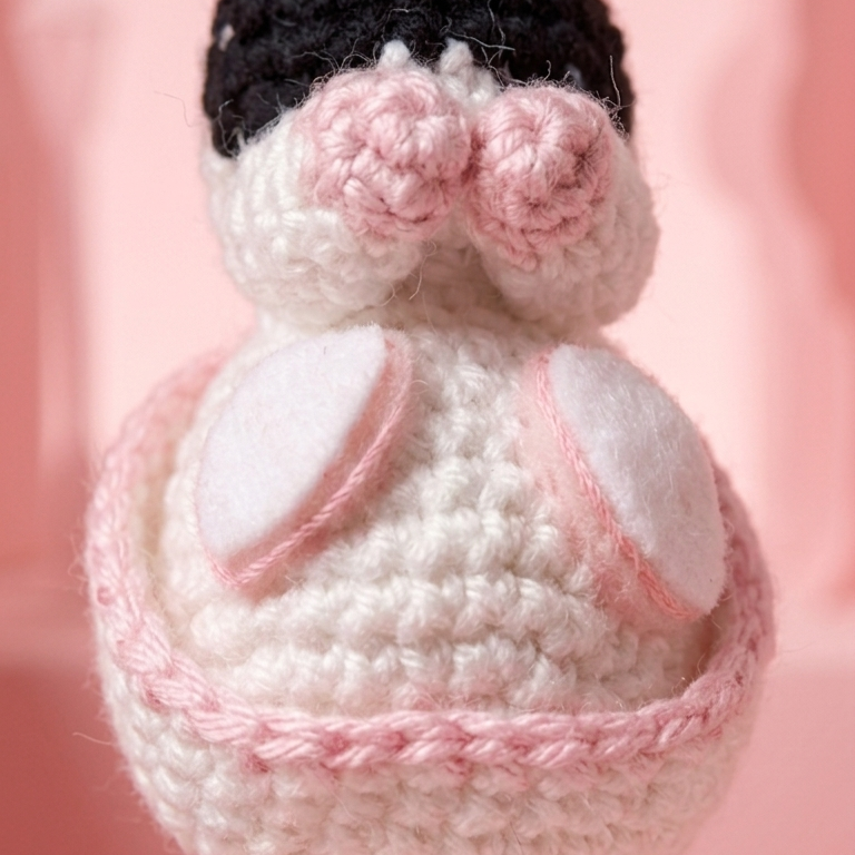 LITTLE GHOSTLY SPIDER-DARLING CROCHET PATTERN
