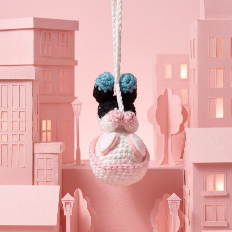 LITTLE GHOSTLY SPIDER-DARLING CROCHET PATTERN