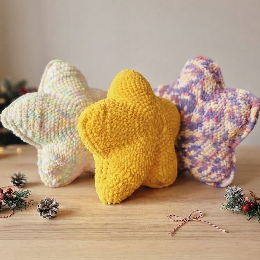 STAR PILLOW CROCHET PATTERN